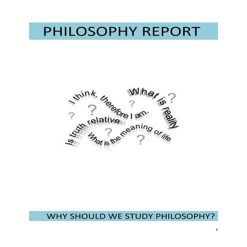 Philosophy report final