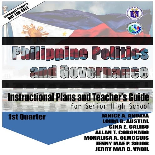 Comprehensive Grade 11 Module on Philippine Politics and Governance ...