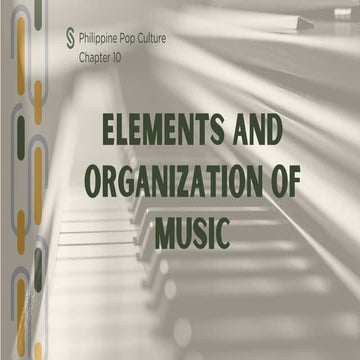 Phil Pop Culture Chapter 10 - relate to music