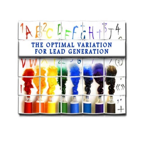 Phil Shaps E Book Optimal Variation For Lead Generation