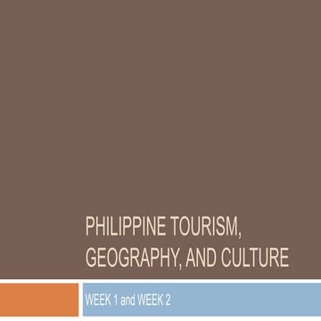 Phippine Tourism, Geography, and Culture.pptx