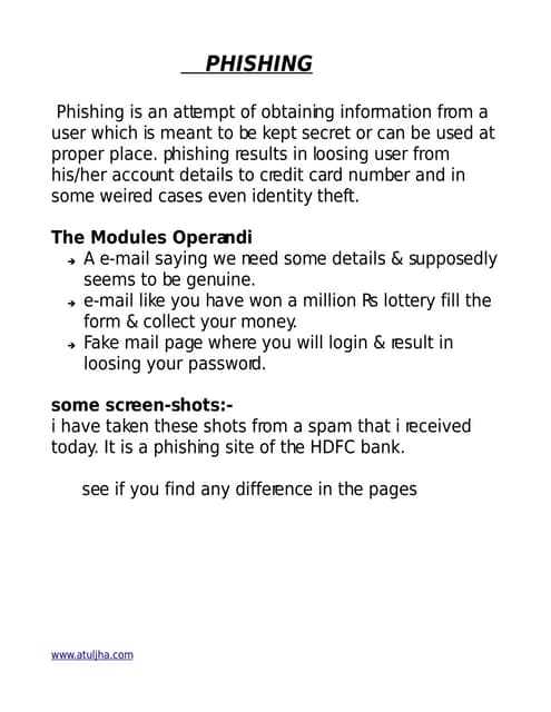 Phishing 
