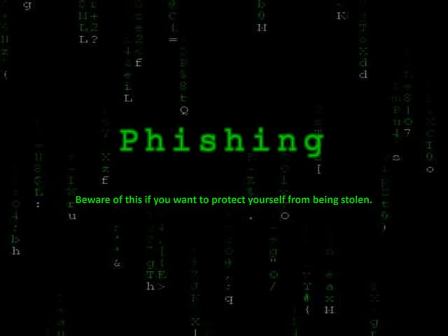 Phishing--The Entire Story of a Dark World