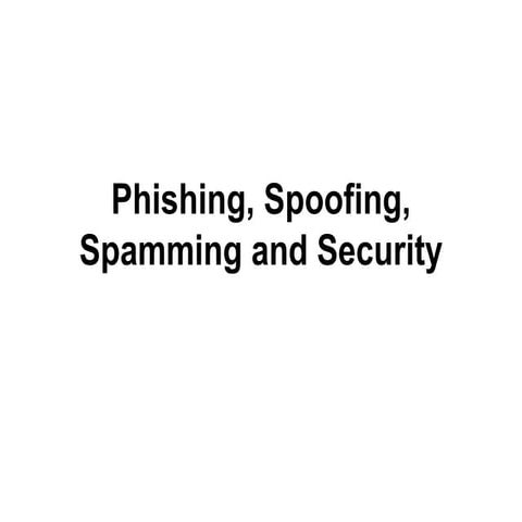 Information security training Phishing