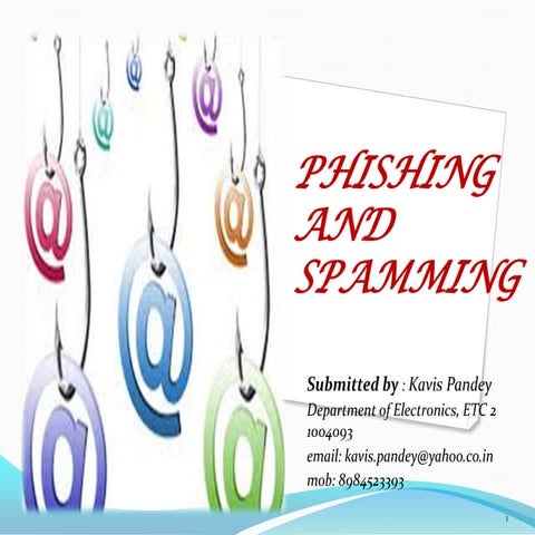 Phishing & spamming