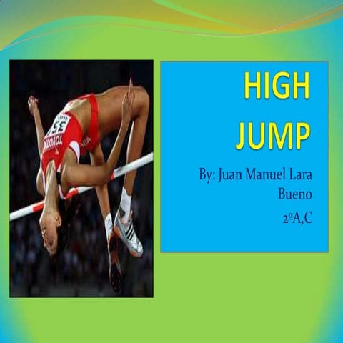 Phisical education high jump
