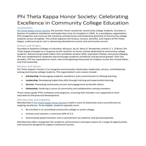 Phi Theta Kappa Honor Society: A complete guide.pdf