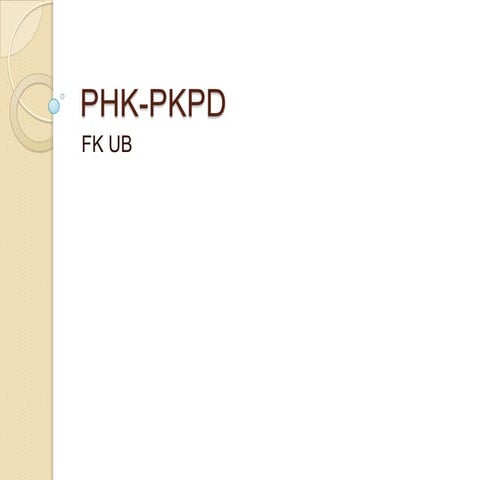 PHK PKPD FKUB