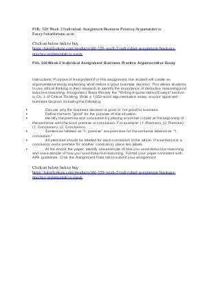 'argumentative essay' on SlideShare