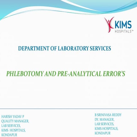 Phlebotomy and Pre-analytical error ppt.pptx