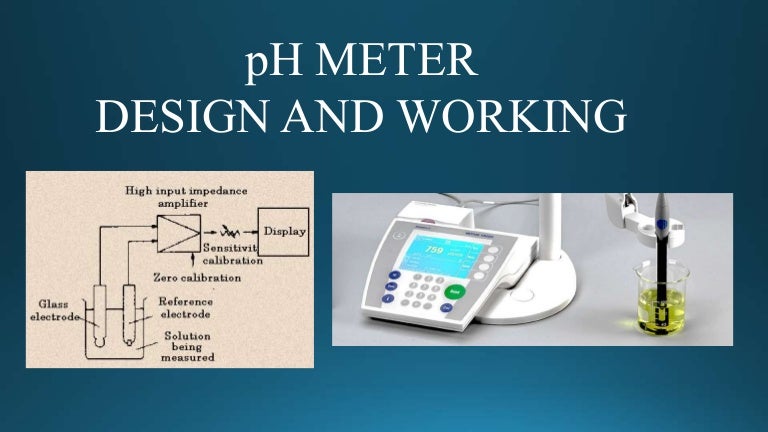 pH meter design and working principle