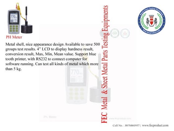 Utm universal testing machine copy | PPT