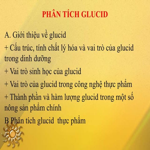 Phân tích glucis