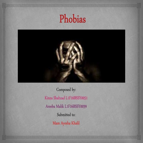 Phobias