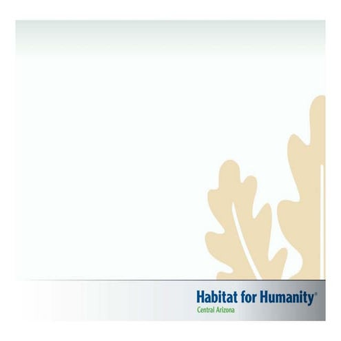 Phoenix   Habitat For Humanity Leed  Presentation