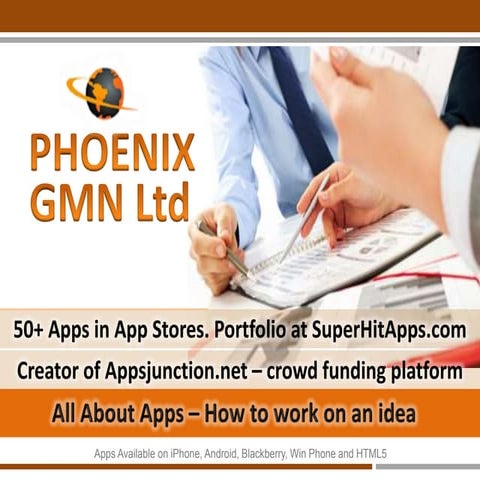 PhoenixGMN All About Apps - Idea to Launch