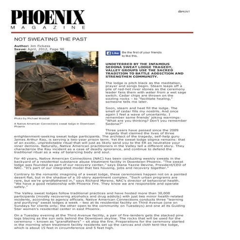 Phoenix Magazine articles