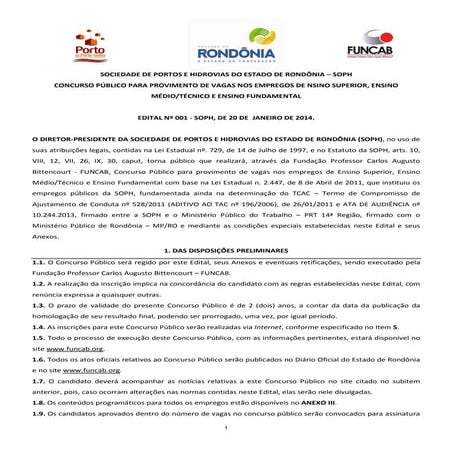 SOPH - EDITAL - CONCURSO.