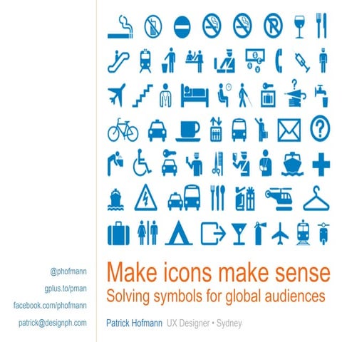 Make icons make sense: solving symbols for global audiences