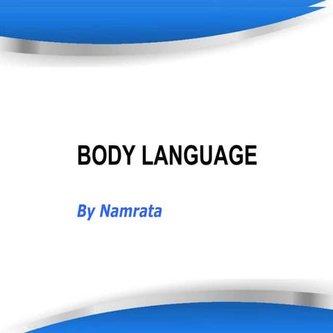 Body language