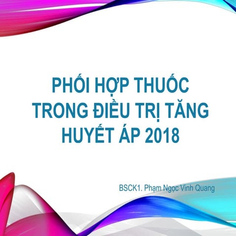 Phối hợp thuốc trong điều trị tăng huyết áp