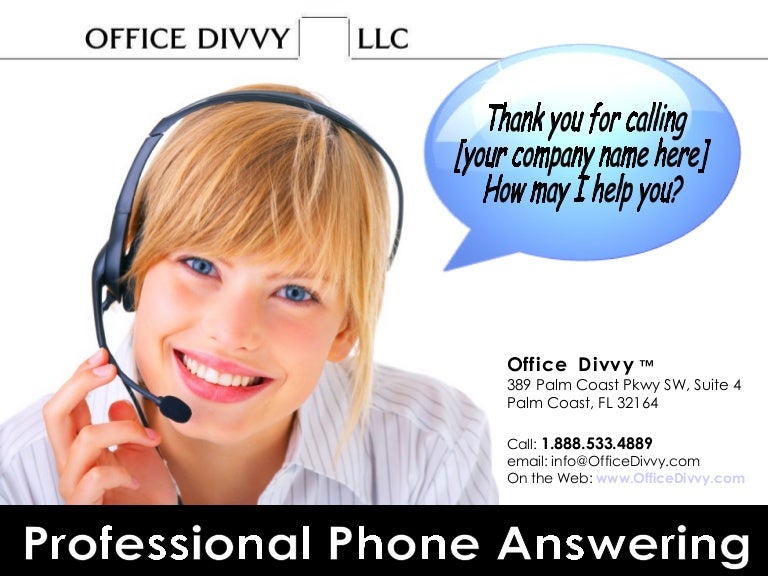 Professional Phone Answering Service for Business