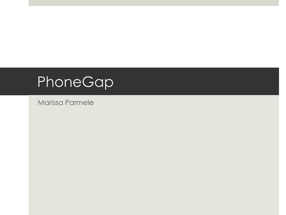 Phonegap
