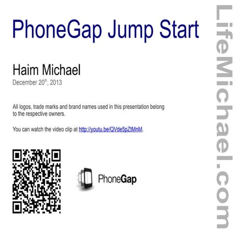 PhoneGap Jump Start
