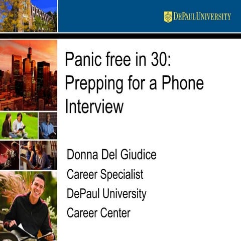 Prepping for a Phone Interview