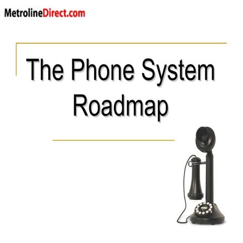 Phone System Roadmap