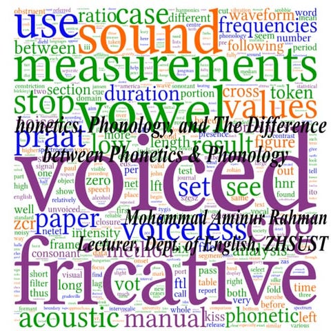 Phonetics, Phonology