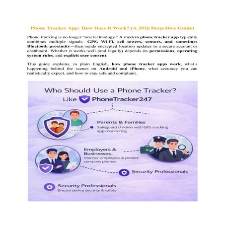 How Does a Phone Tracker App Work on iPhone.pdf
