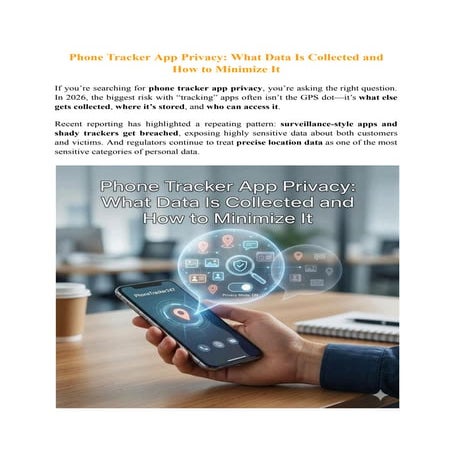 Phone Tracker App Privacy_ What Data Is Collected and How to Minimize ...