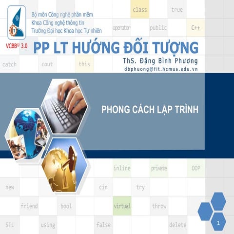 Phong cách lập trình - Đặng Bình Phương
