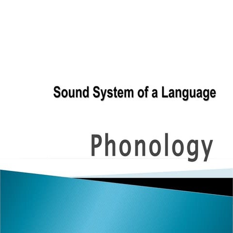Phonology