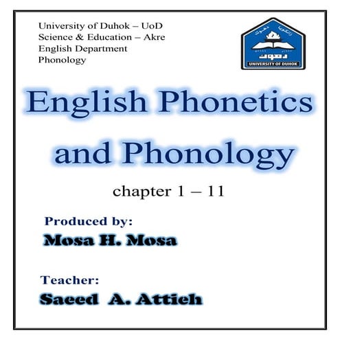 Phonology 1 11