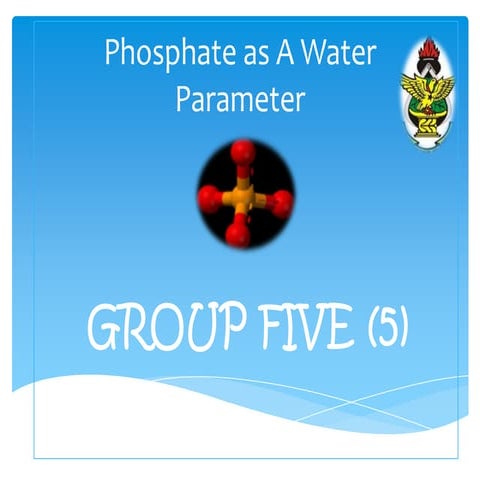 Phosphates (po4 3) | PPTX