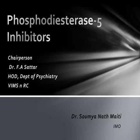 Phosphodiesterase 5 inhibitors