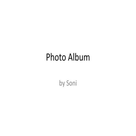 Photo Album