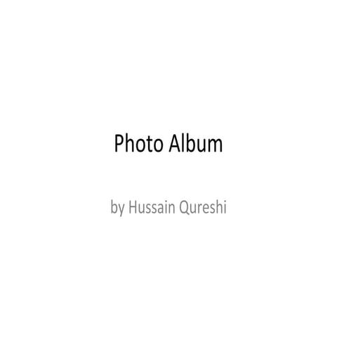 Photo album