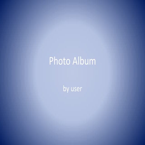 Photo album