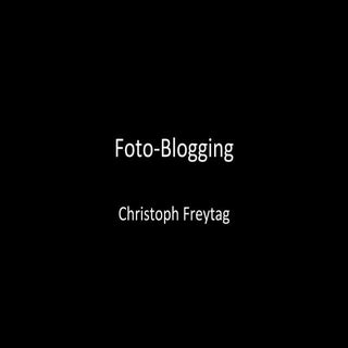 Photoblogging mit Wordpress