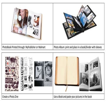 Photo Book Options