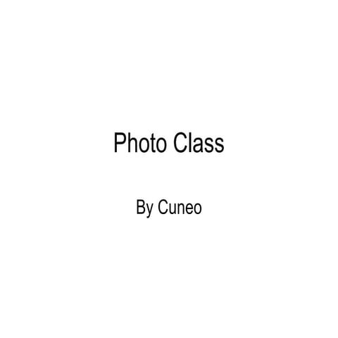Photo class
