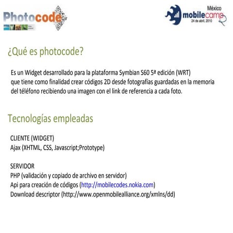 Photocode