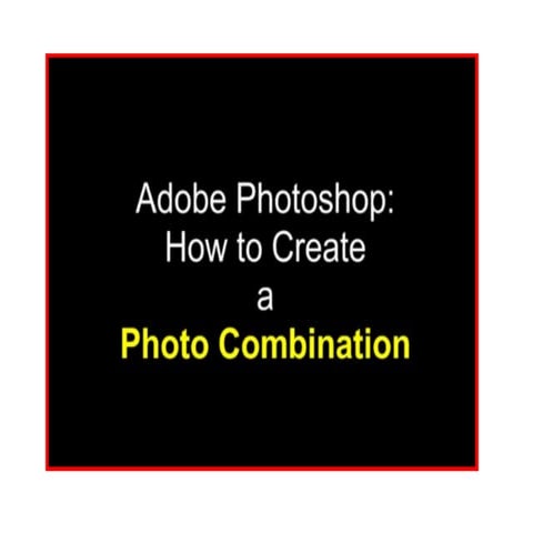 Photo combination how to | PPT