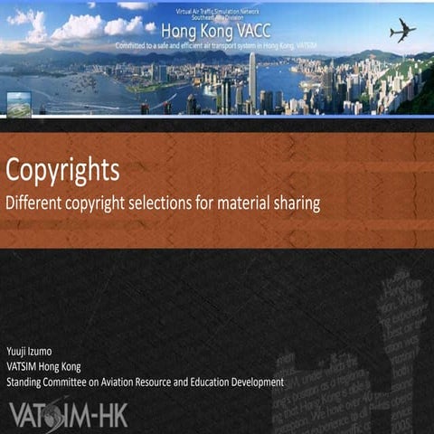 Copyright of sharing materials