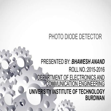 Photo Diode Detector