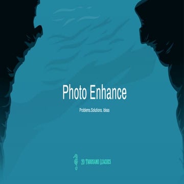 Photo echance. Problems. Solutions. Ideas 