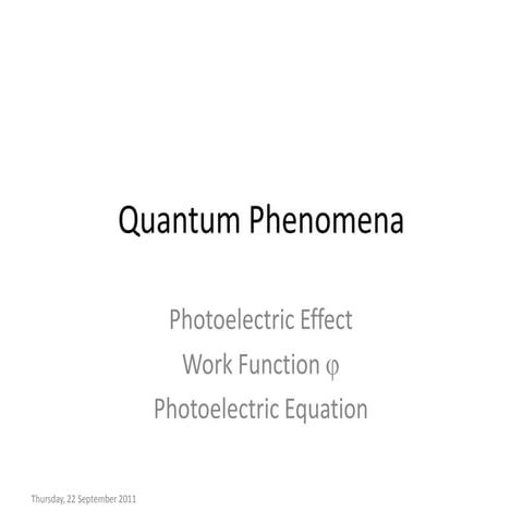 Photoelectric effect